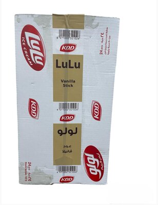 Lulu Ice Cream Vanilla 24Pcs