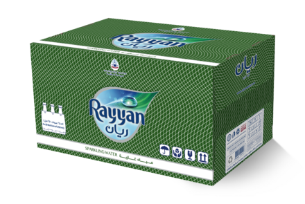 Rayyan Sparkling Water 250 ml x 24 Glass (Box)