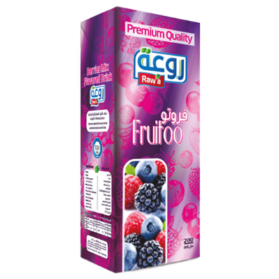 Raw'a UHT drink Fruitoo 200 ML
