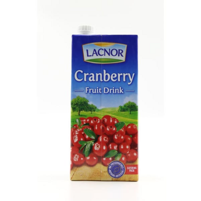 Lacnor Catering Cranberry Juice 1Ltr